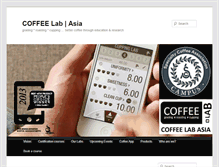 Tablet Screenshot of coffeelabasia.com